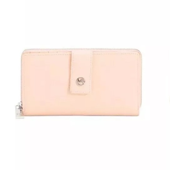 Valentina Handbags - New Valentina Leather snap wallet Blush 7”W-4”H